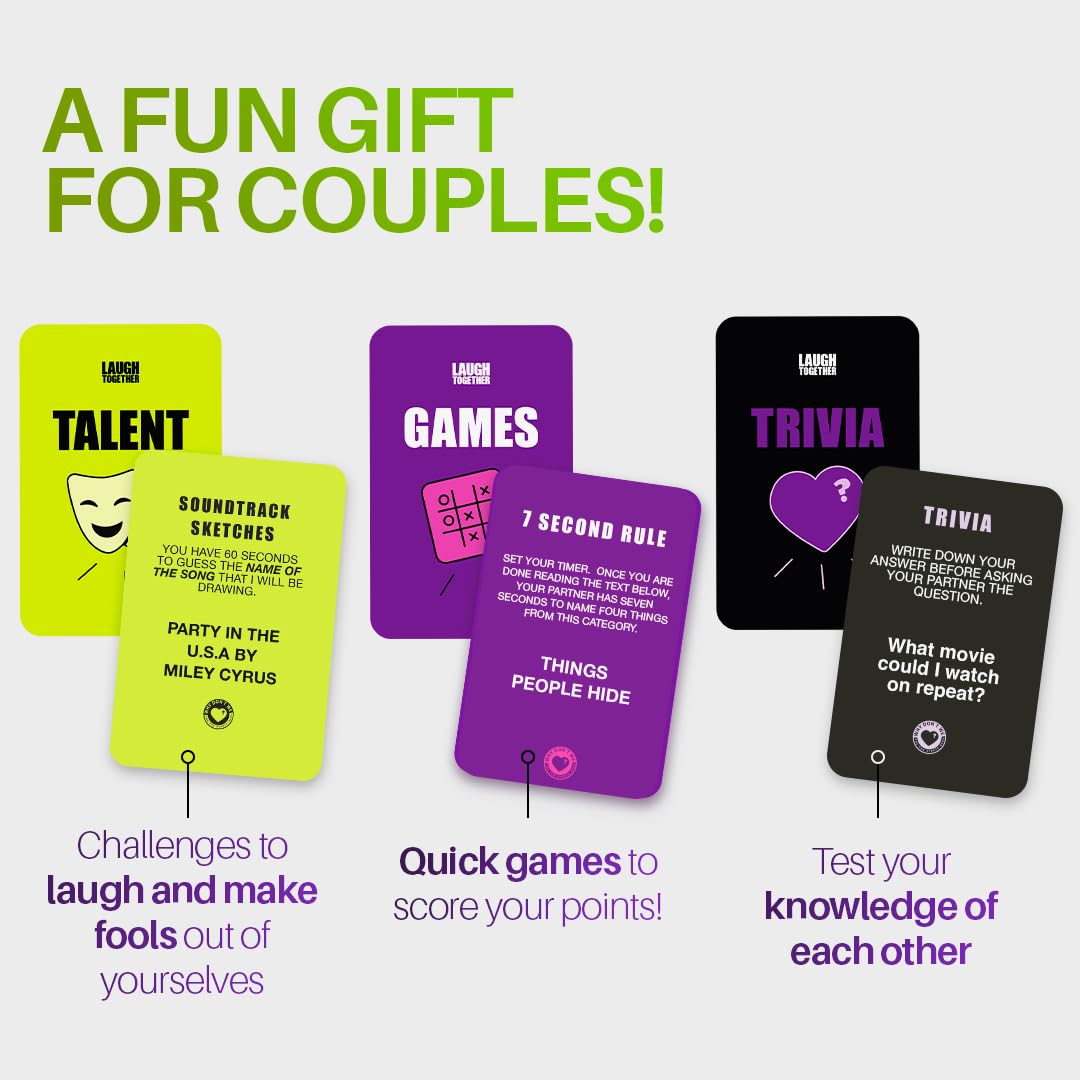 Why Don't We Laugh Together singing cards encourage lighthearted performances.