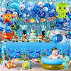 WHYMEO cake topper complements sea themed desserts with charm