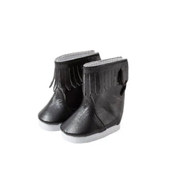 WHYS FXSN Wellie Wishers leather shoes offer refined playtime style.