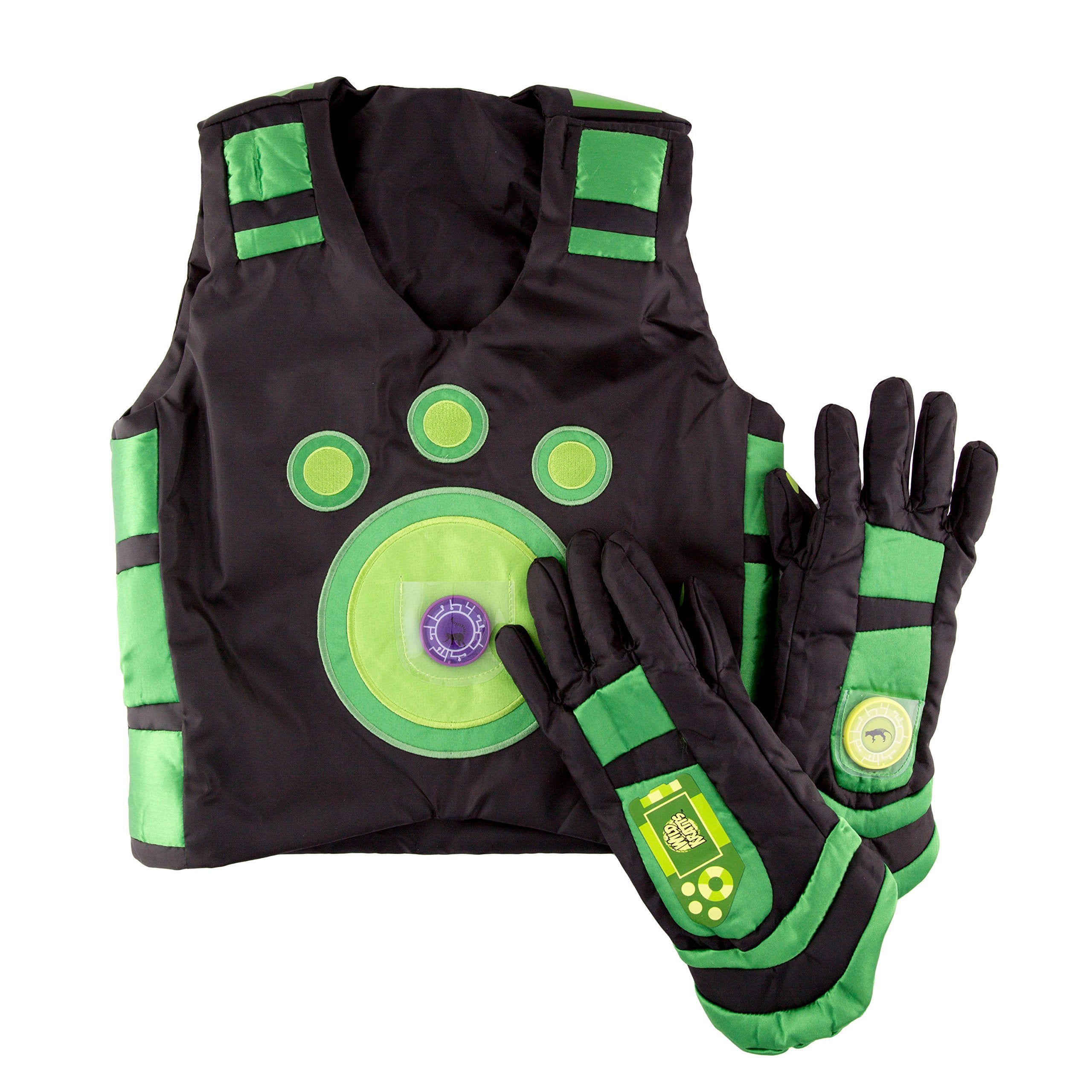 Wicked Cool Toys Wild Kratts Chris suit full costume on a child for play