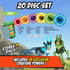 Wicked Cool Toys Wild Kratts power discs in action for creative creature adventures.