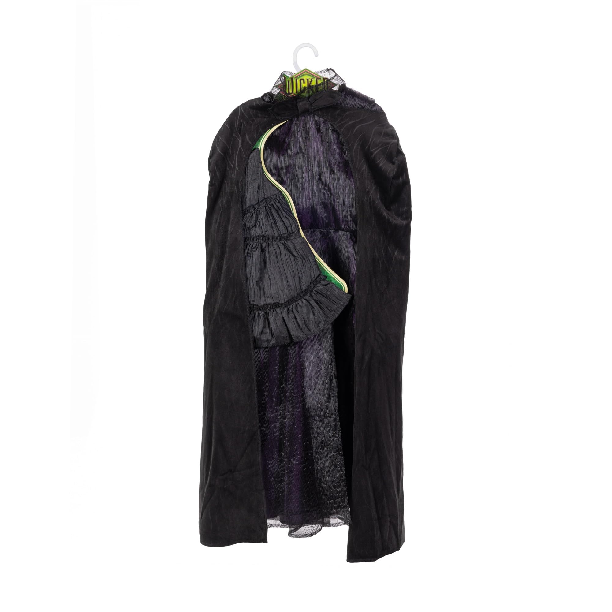 Wicked Elphaba back-view dress reveals layered volume