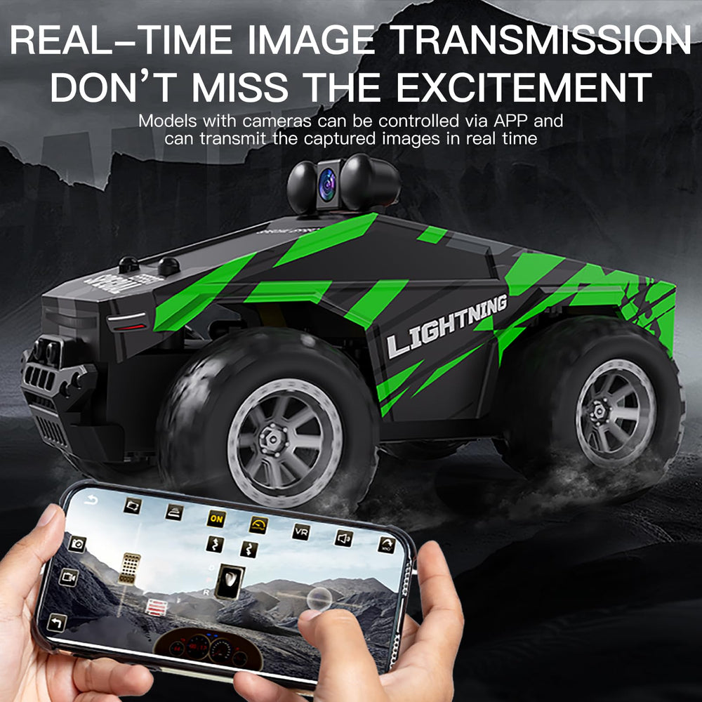 Wickena RC car HD live video streaming during play.