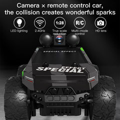 Wickena RC car off-road tires designed for rugged terrain.