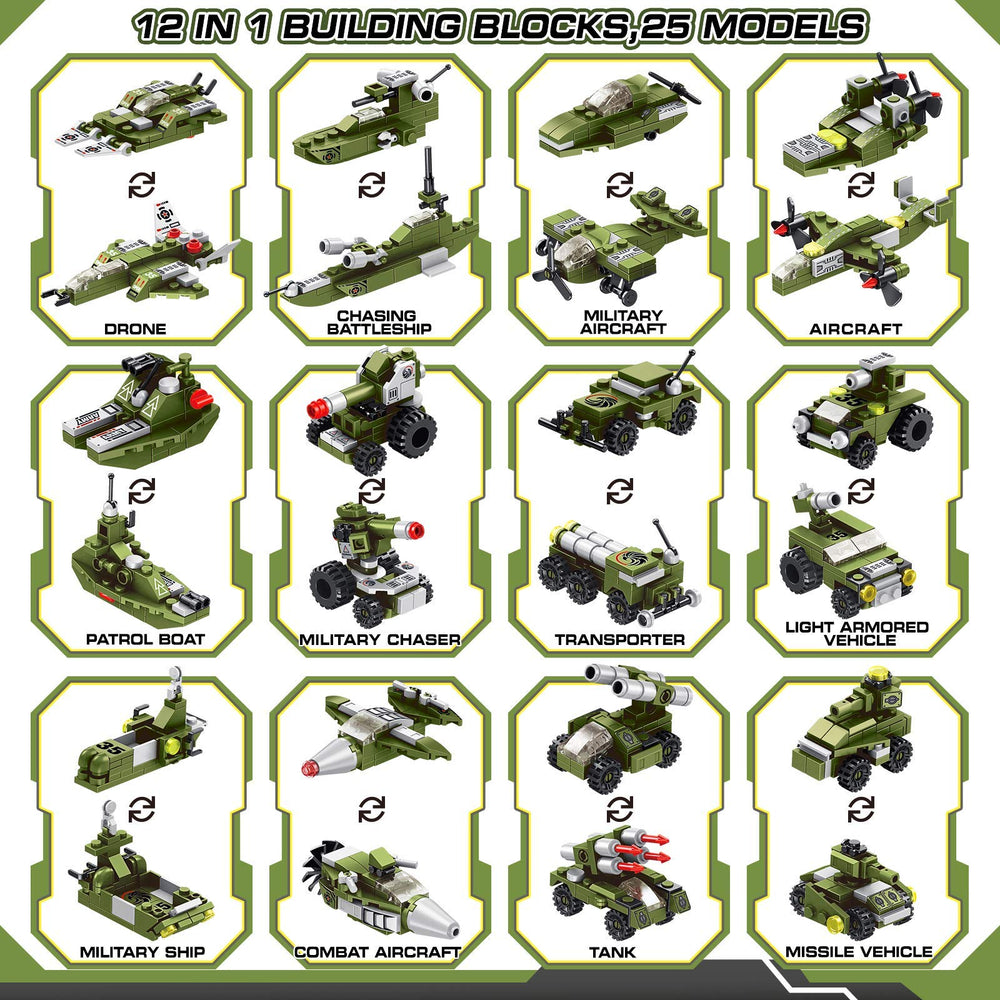 WIDELAND armored force model supports fine motor skills through hands-on building.