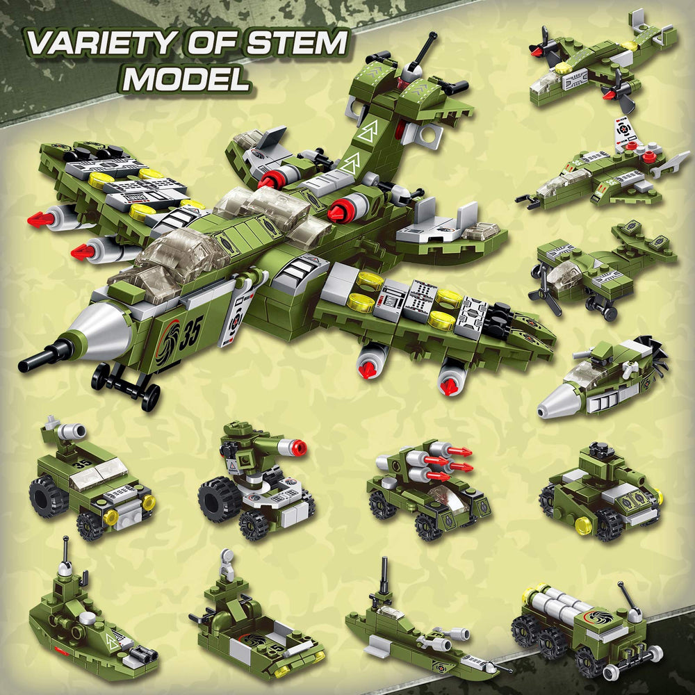 WIDELAND tactical vehicle model sparks creativity and problem solving.