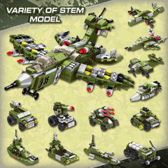 WIDELAND tactical vehicle model sparks creativity and problem solving.