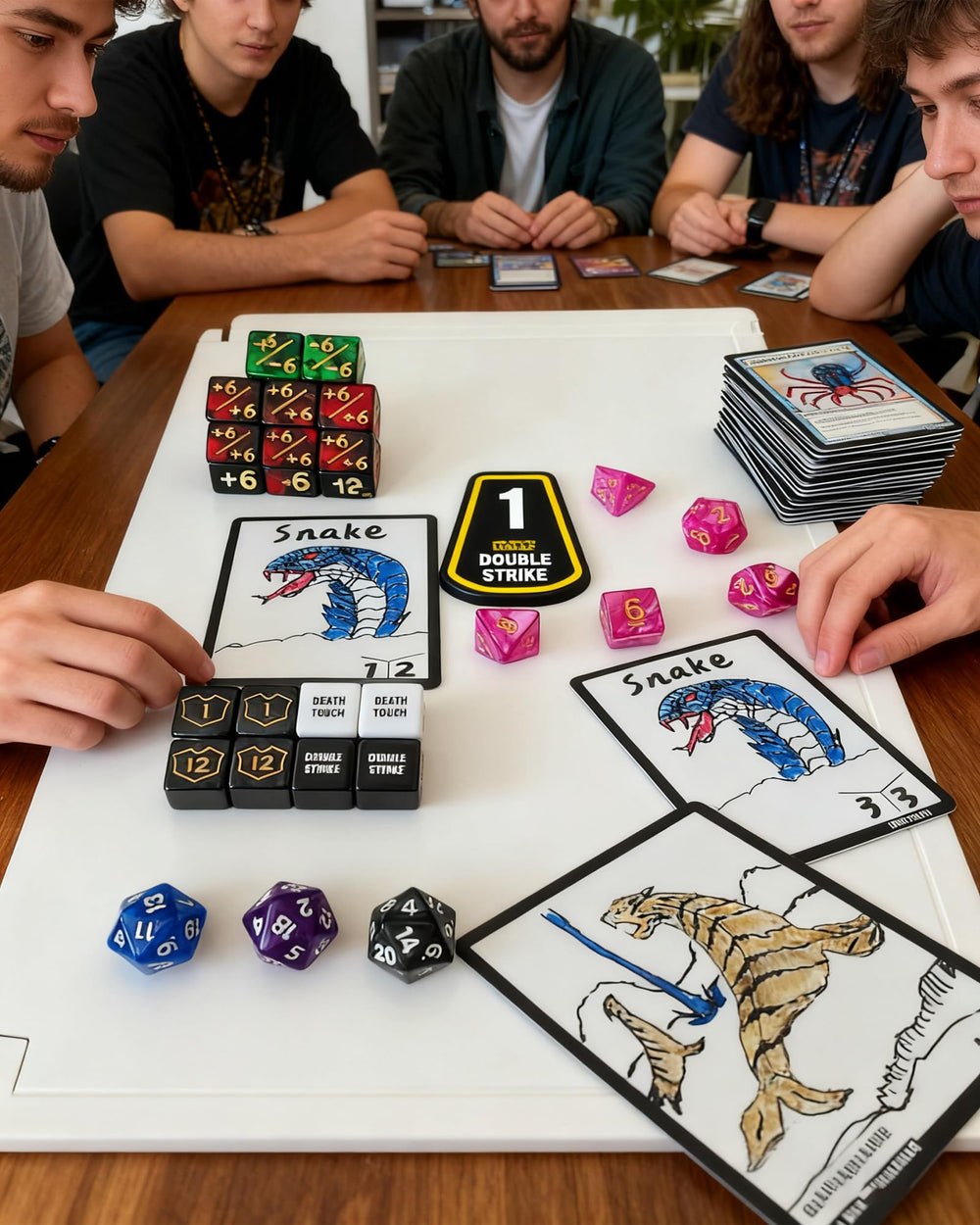 WIETUNV versatile kit supports MTG and DND across multiple tabletop games