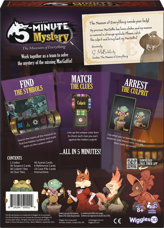 Wiggles 3D codex symbols guide players to unlock clues together.