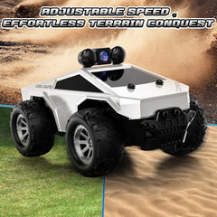 Wihaki RC car with two control modes: remote and smartphone app