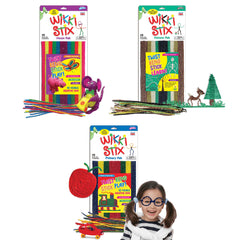 Wikki Stix Nature Colors Pak ready for habitat crafts and nature projects.