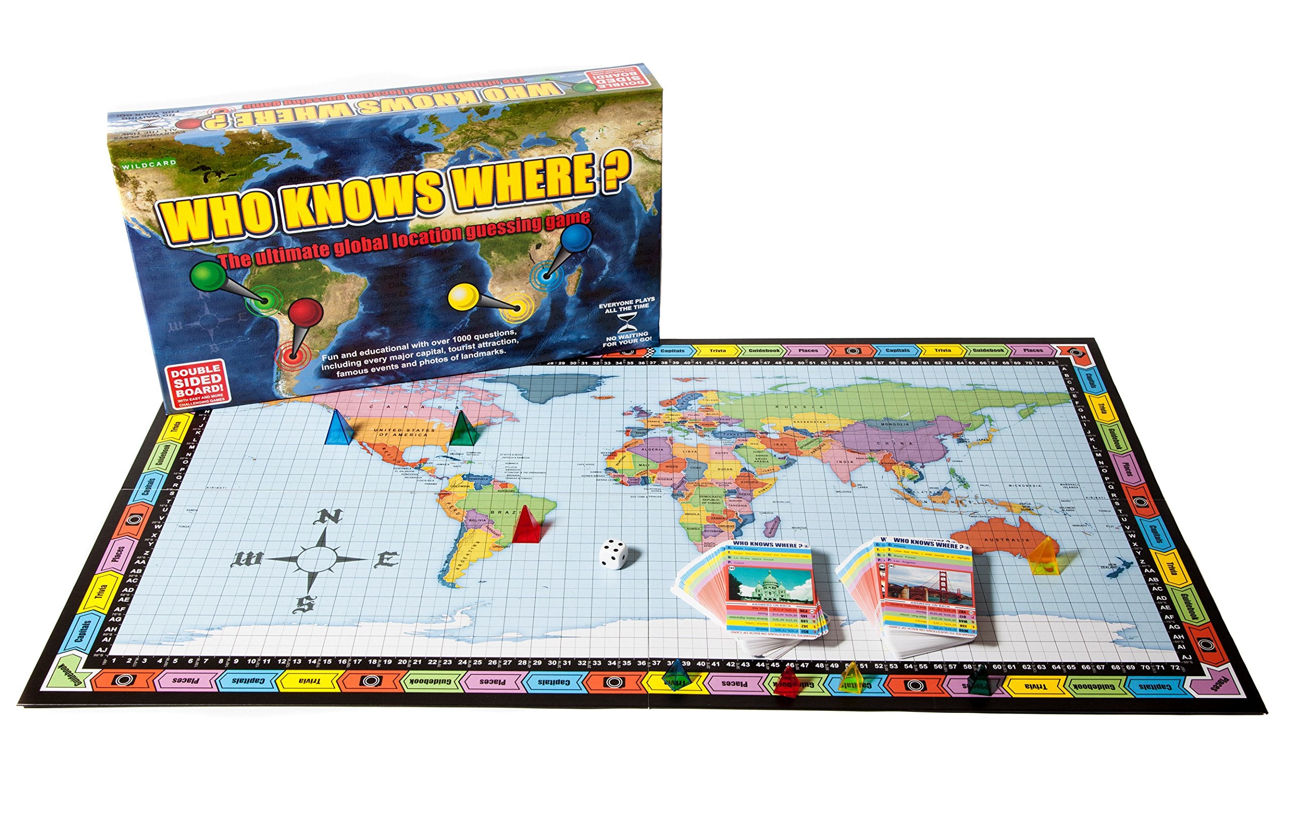 Who Knows Where? question cards spark geography curiosity