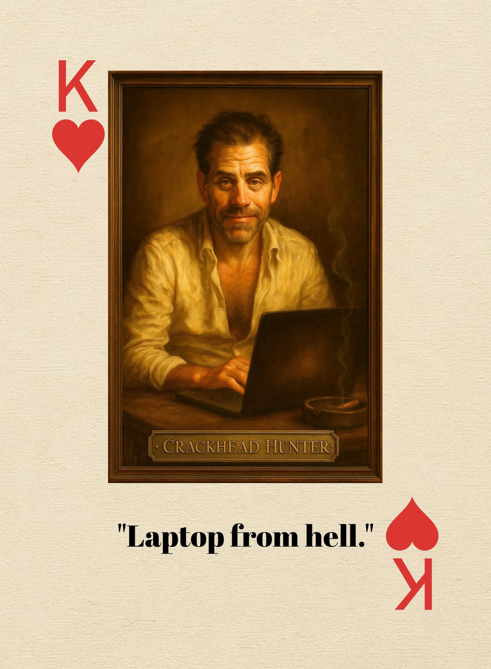 Wild Decks Trump poker night deck for classic card games