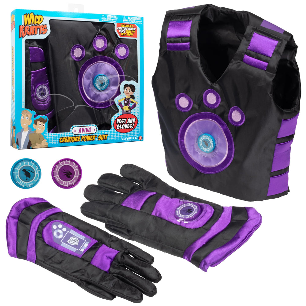 Wild Kratts Aviva Creature Power Vest ready for pretend play adventures.