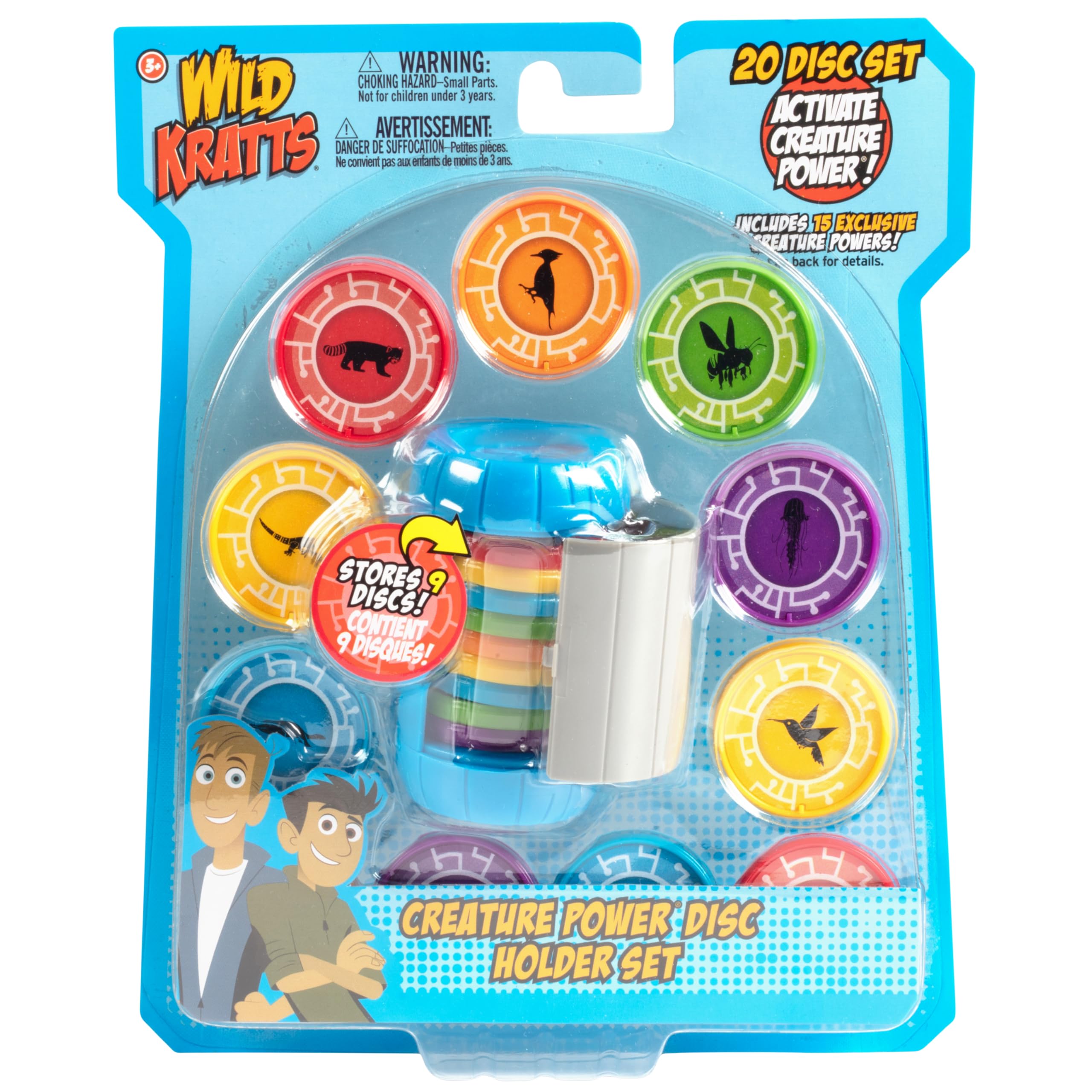 Wild Kratts orca disc supports oceanic power activation play.