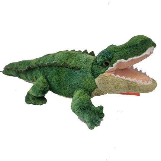 Wild Republic alligator plush 8-inch full-body cuddly companion.