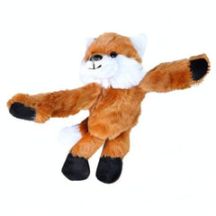 Wild Republic Huggers Red Fox plush, 8 inches tall, easy to carry anywhere.