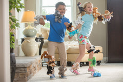 Wild Republic Huggers Red Fox slap bracelet adds wearable fun to imaginative play.