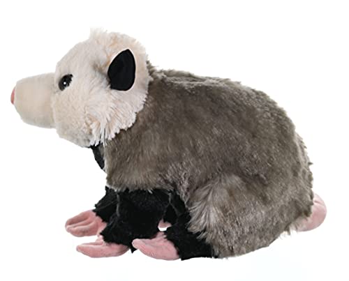 Wild Republic opossum plush with lifelike details for play.