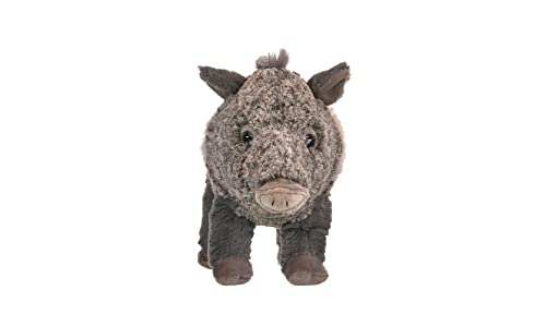 Peccary stuffed animal by Wild Republic with soft fur for comforting snuggles.