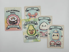 Wild Wild Avocado rule sheet for easy setup and play.
