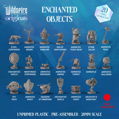 Wildspire Animated Chest miniature adds mystery to your tabletop adventures.