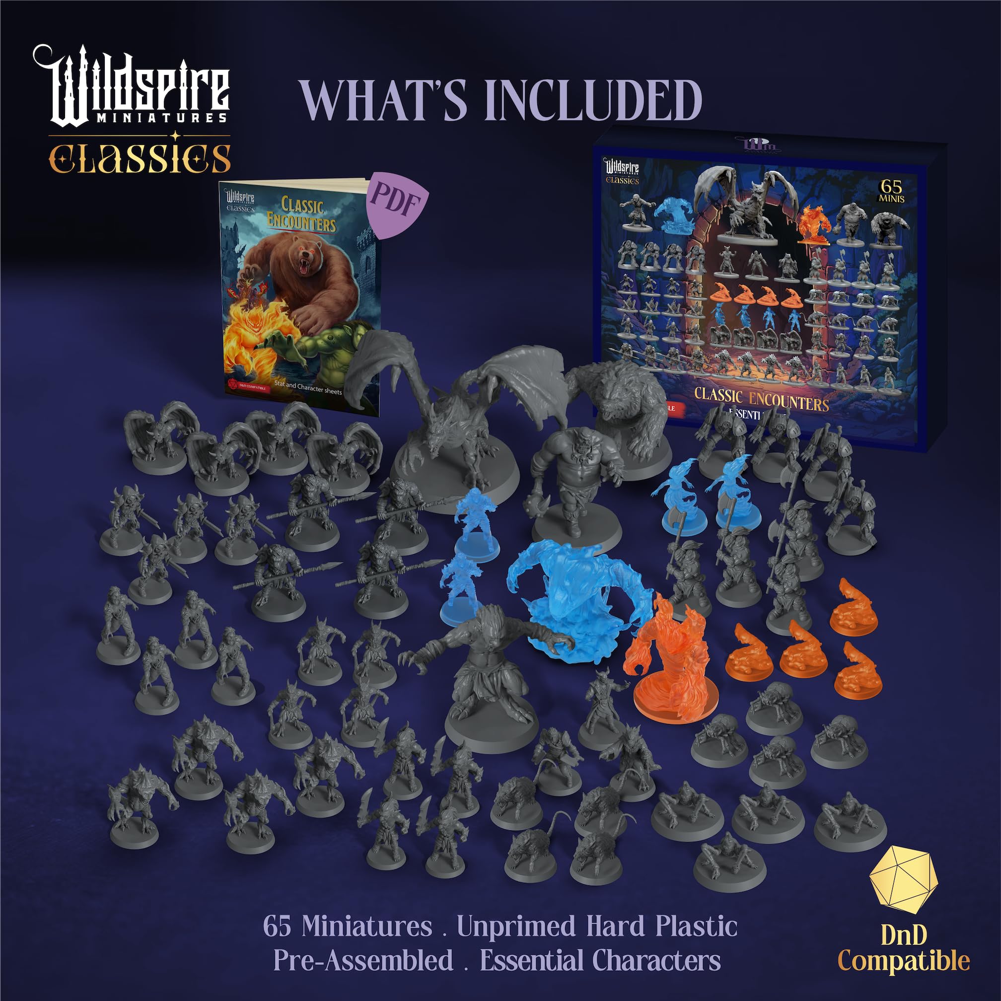 Wildspire Classic Encounters goblin miniature for quick skirmishes on tabletop.