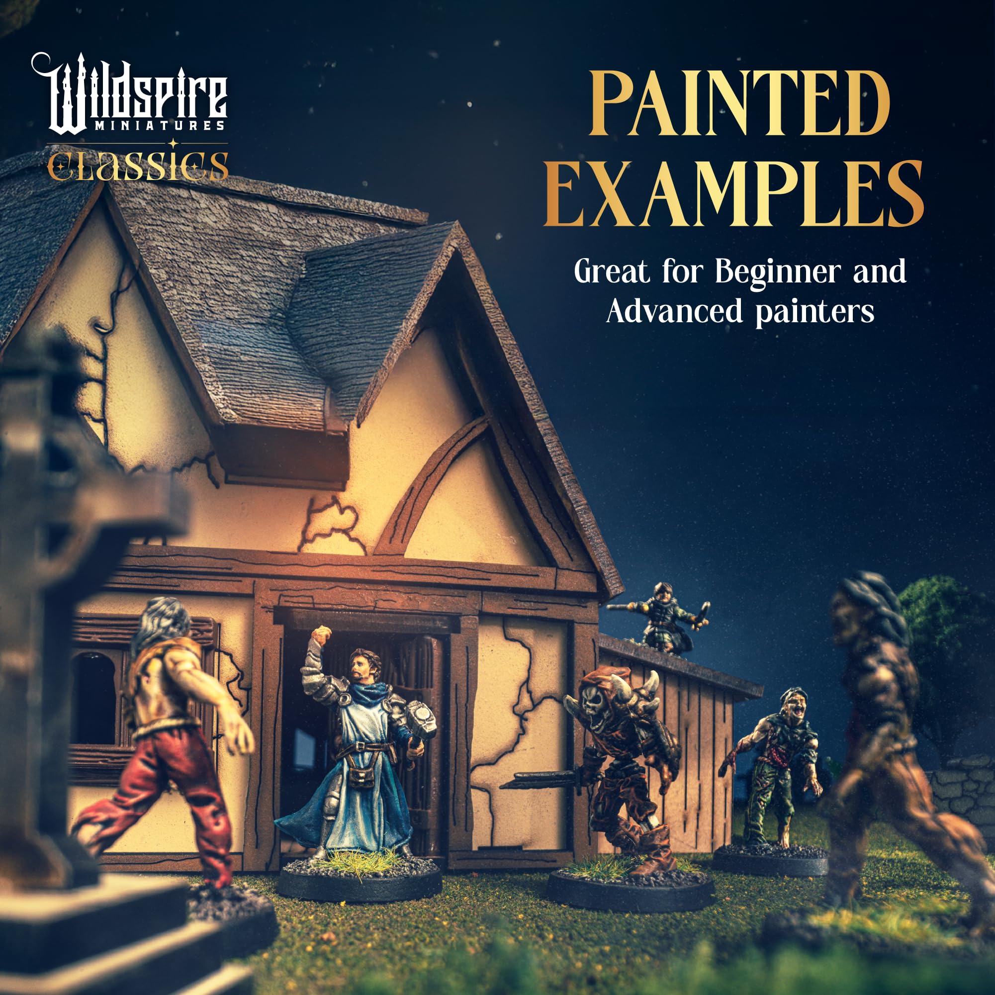 Wildspire Classic Encounters orc miniature for brutal melee clashes.