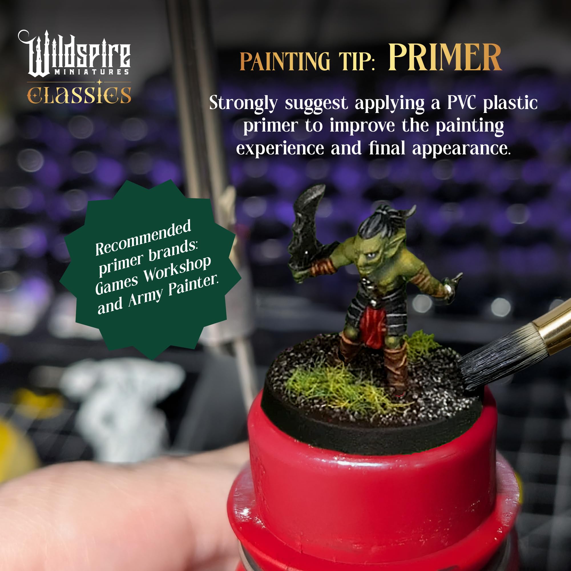 Wildspire Classic Encounters Set I 28mm unpainted minis ready for priming and painting