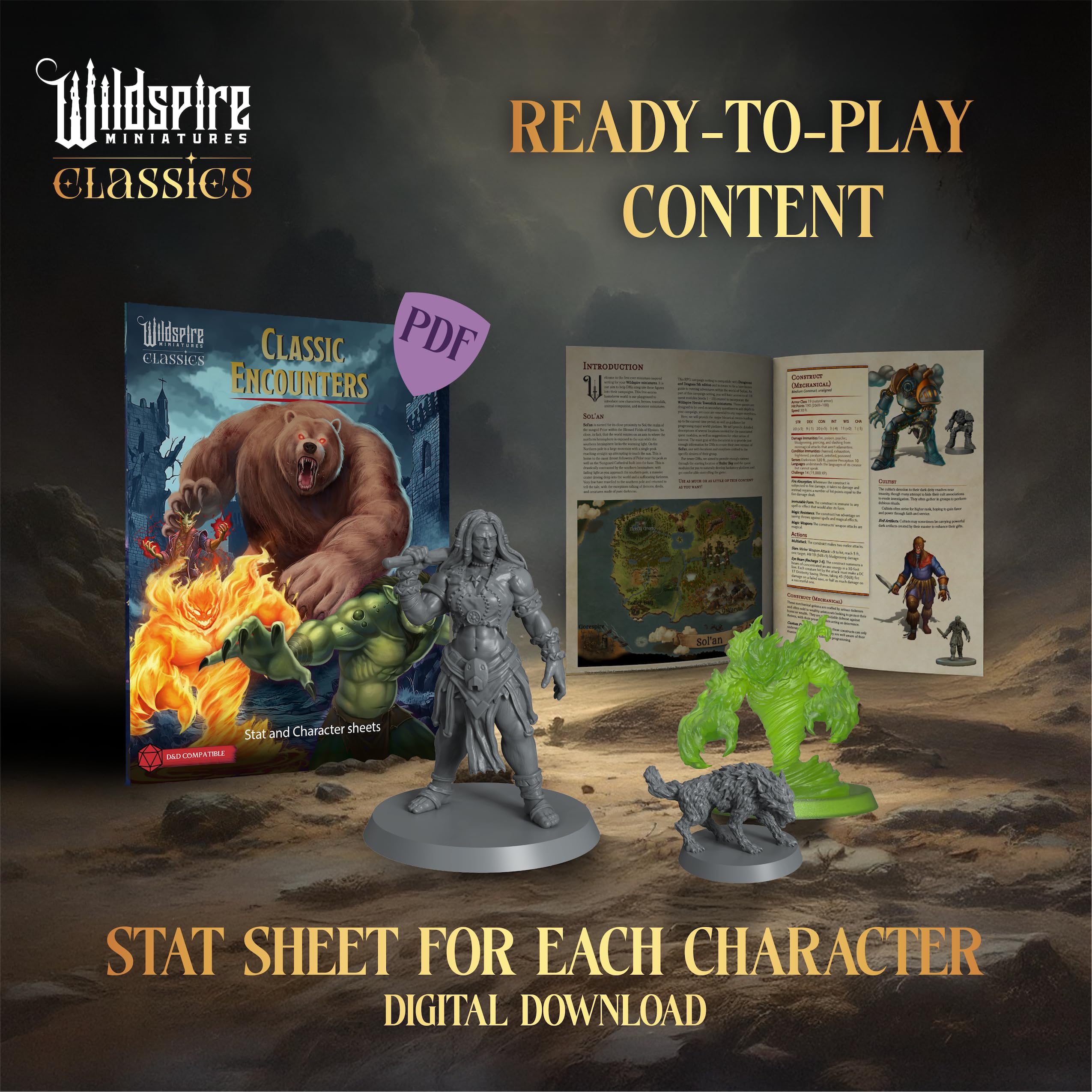Wildspire Classic Encounters Set I versatile set for customizing encounters