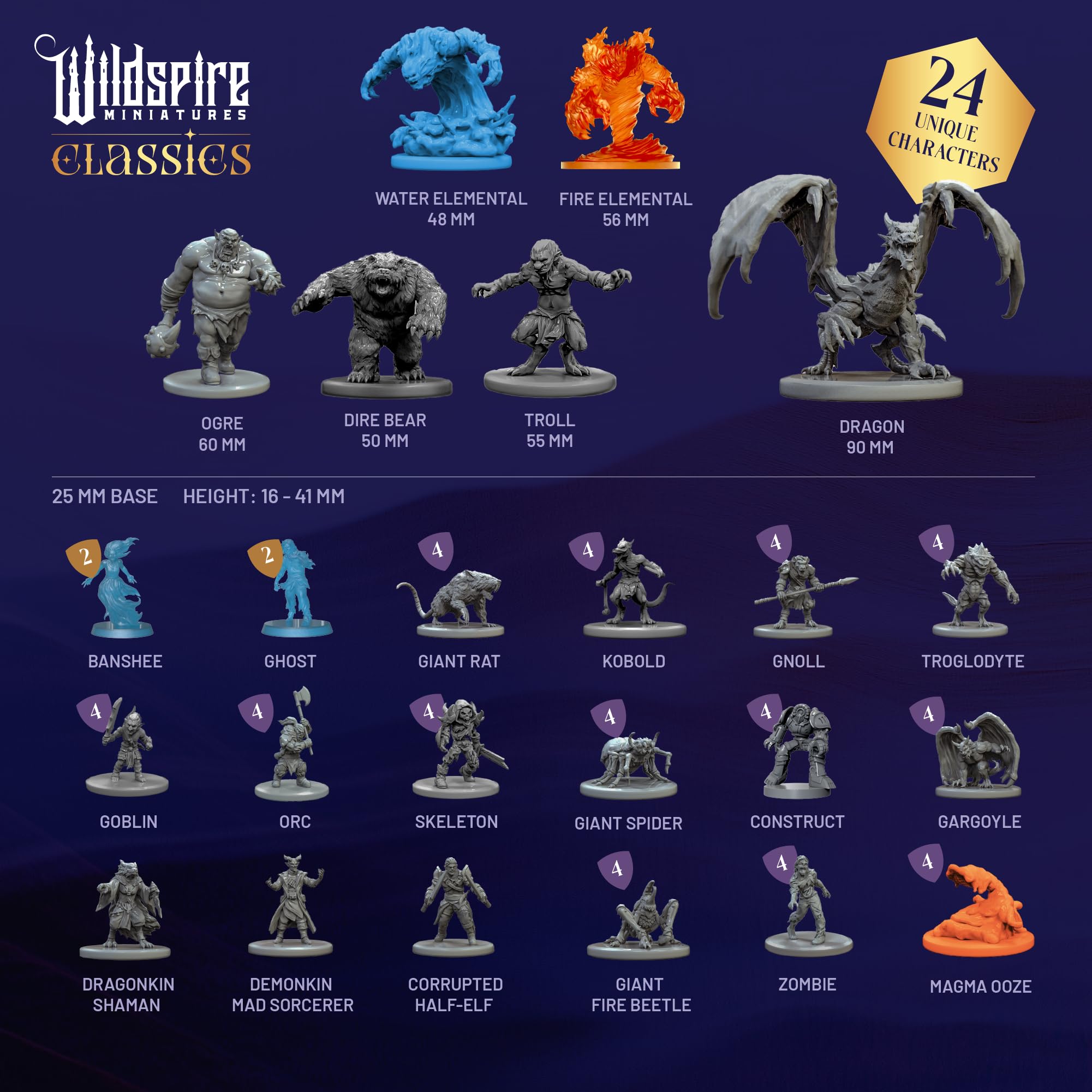 Wildspire Classic Encounters troll miniature for intimidating frontline encounters.