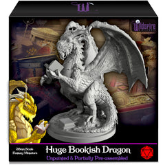 Wildspire dragon paintable 6in miniature, ideal for painting sessions and tabletop battles