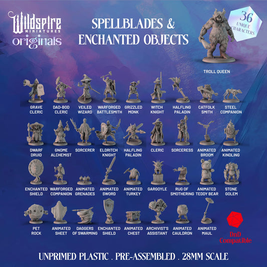 Wildspire Enchanted Swords mini for exciting magical encounters on the table.
