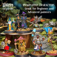 Wildspire Spellblades character sheet booklet helps DMs plan sessions.