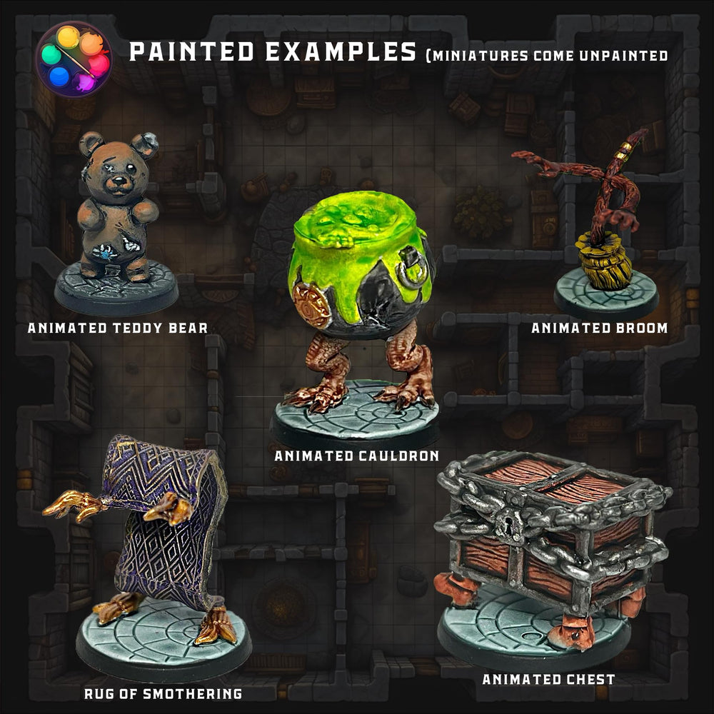 Wildspire Unpainted minis invite hobby painting and customization.