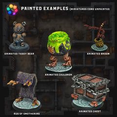 Wildspire Unpainted minis invite hobby painting and customization.