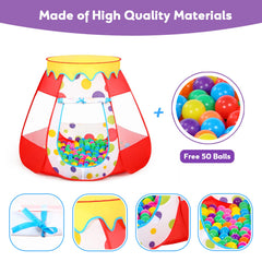 Wilhunter ball pit dimensions approximately 109x90cm for roomy play