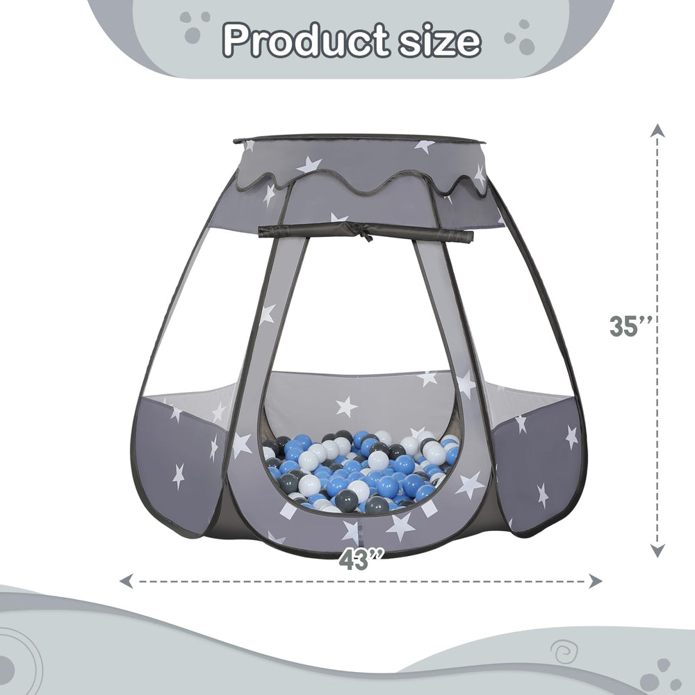 Wilhunter indoor-outdoor play tent supports versatile play at home or outside.