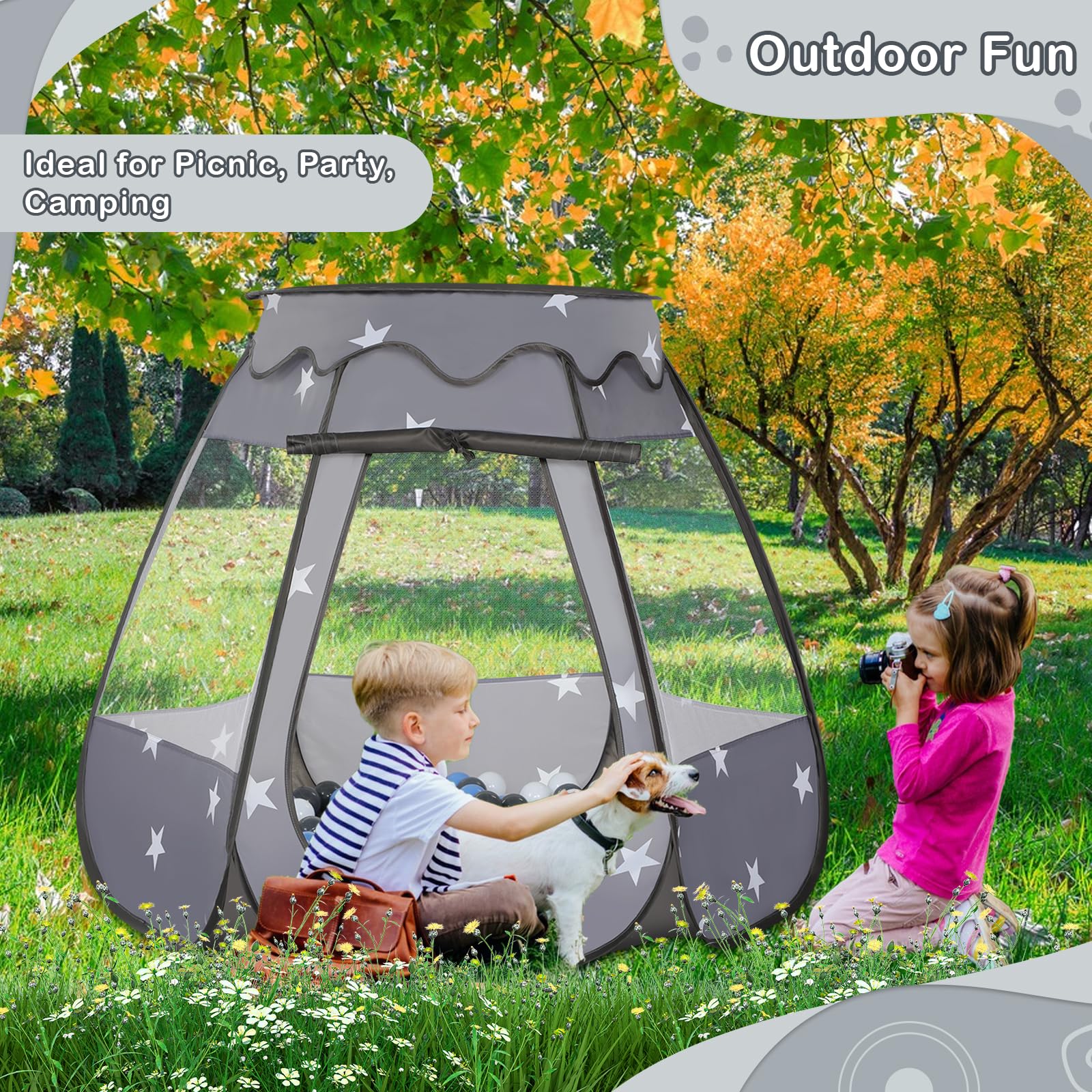 Wilhunter soft durable fabric feels gentle during active playtime.