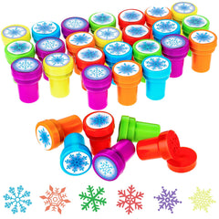 WillBond snowflake stamps 6-styles pack for versatile holiday crafts and card decorations.