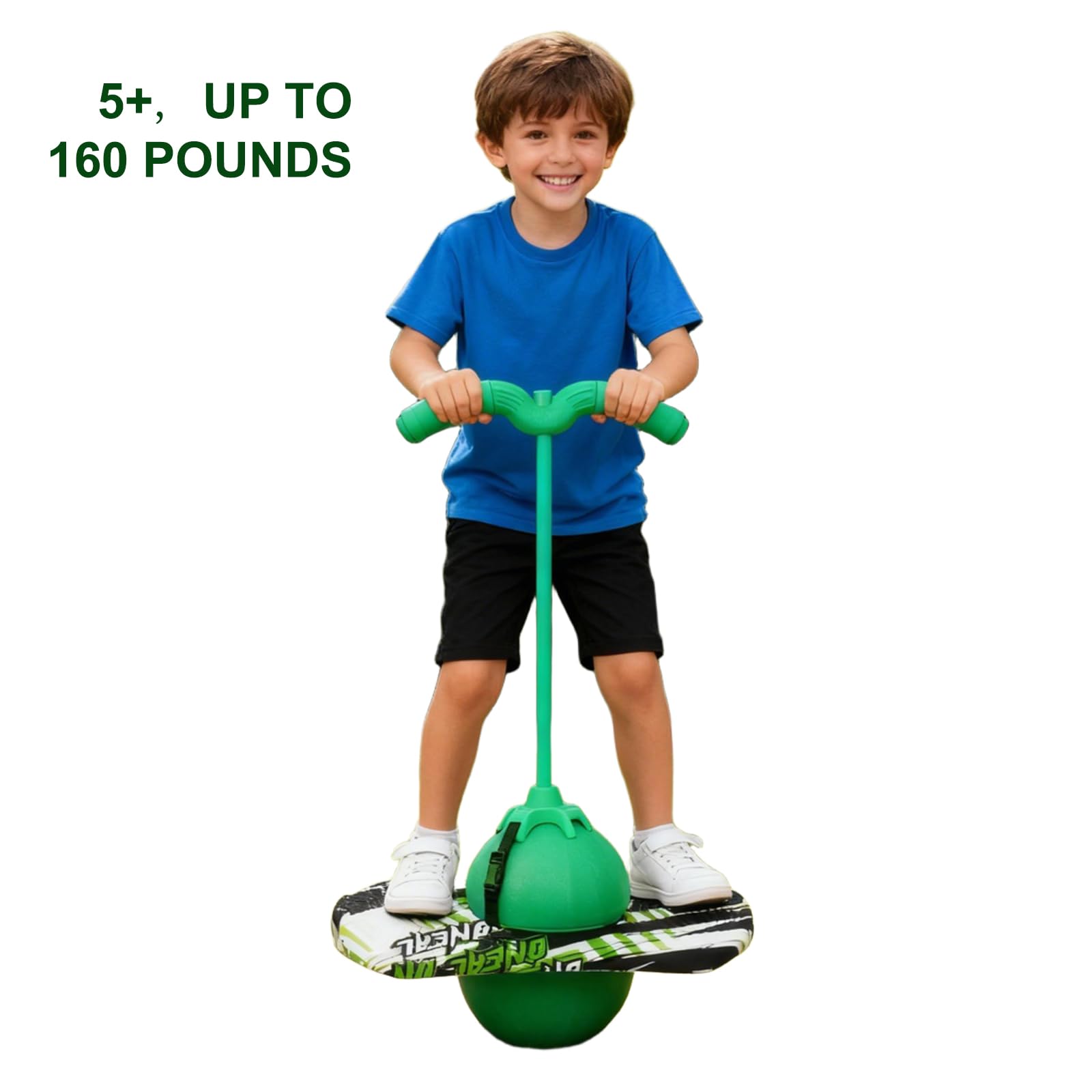 Willingfun pogo ball supports up to 160 lbs for family fun.