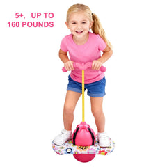 Willingfun pogo ball adjustable height fits growing kids for versatile play