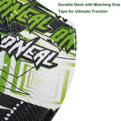 Willingfun anti-slip deck provides confident footing during jumps.