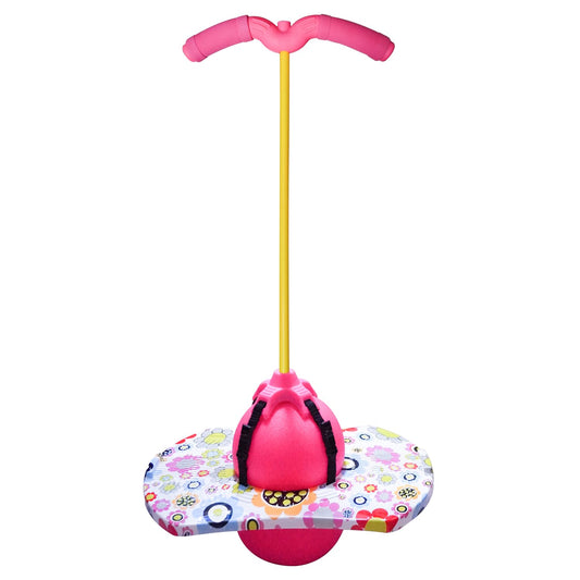 Willingfun pogo ball with handle provides balanced, controlled jumping