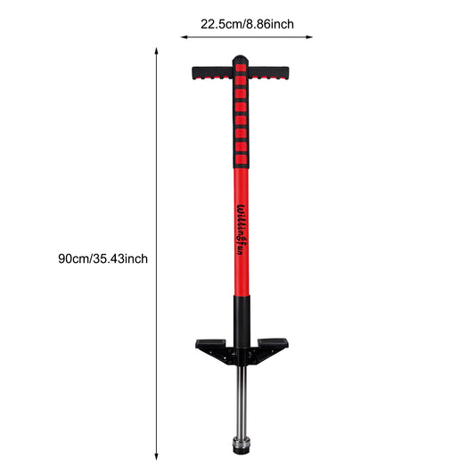 Willingfun pogo stick anti-slip pegs with grip tape safety