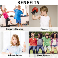 Willingfun pogo stick supports balance and coordination during outdoor activity