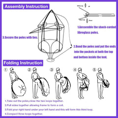 WillingHeart Princess Play Tent suits indoor and outdoor settings.
