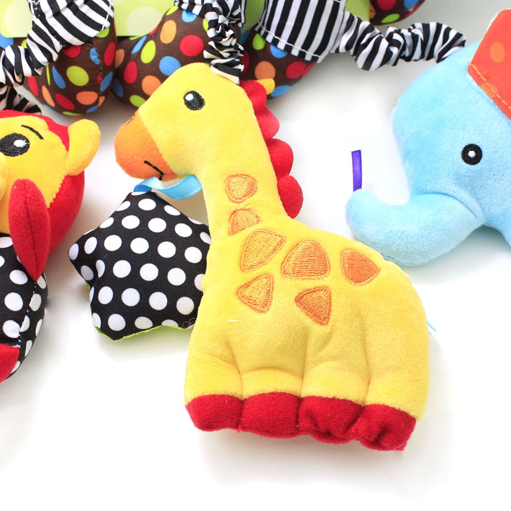 Willway soft, colorful fabrics invite visual stimulation and cuddly handling