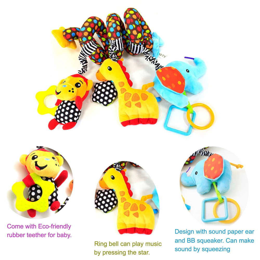 Willway spiral toy includes sound paper for auditory exploration