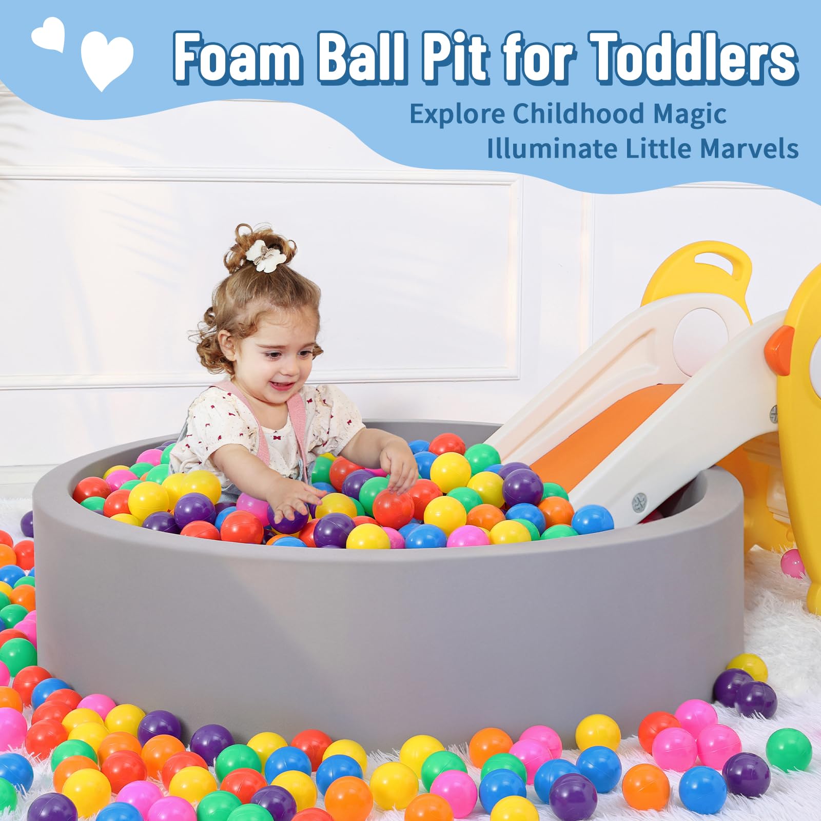 Zipper-based assembly design on the Wilwolfer foam ball pit